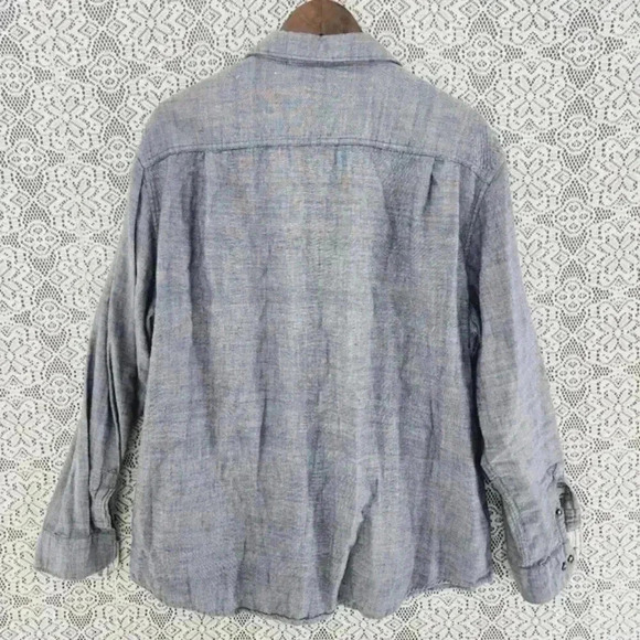 Tasso‎ Elba Plaid lined button down men's shirt XXL - Picture 2 of 8